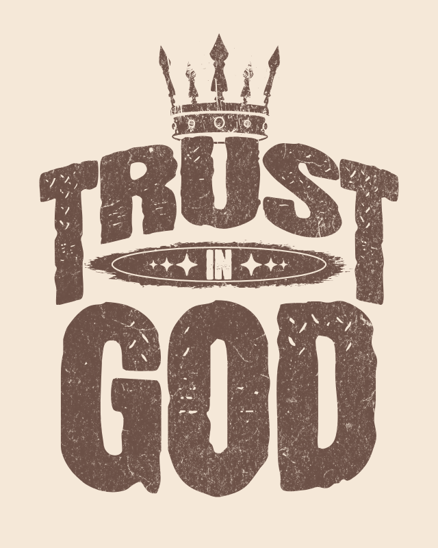 Hoodie Trust in God