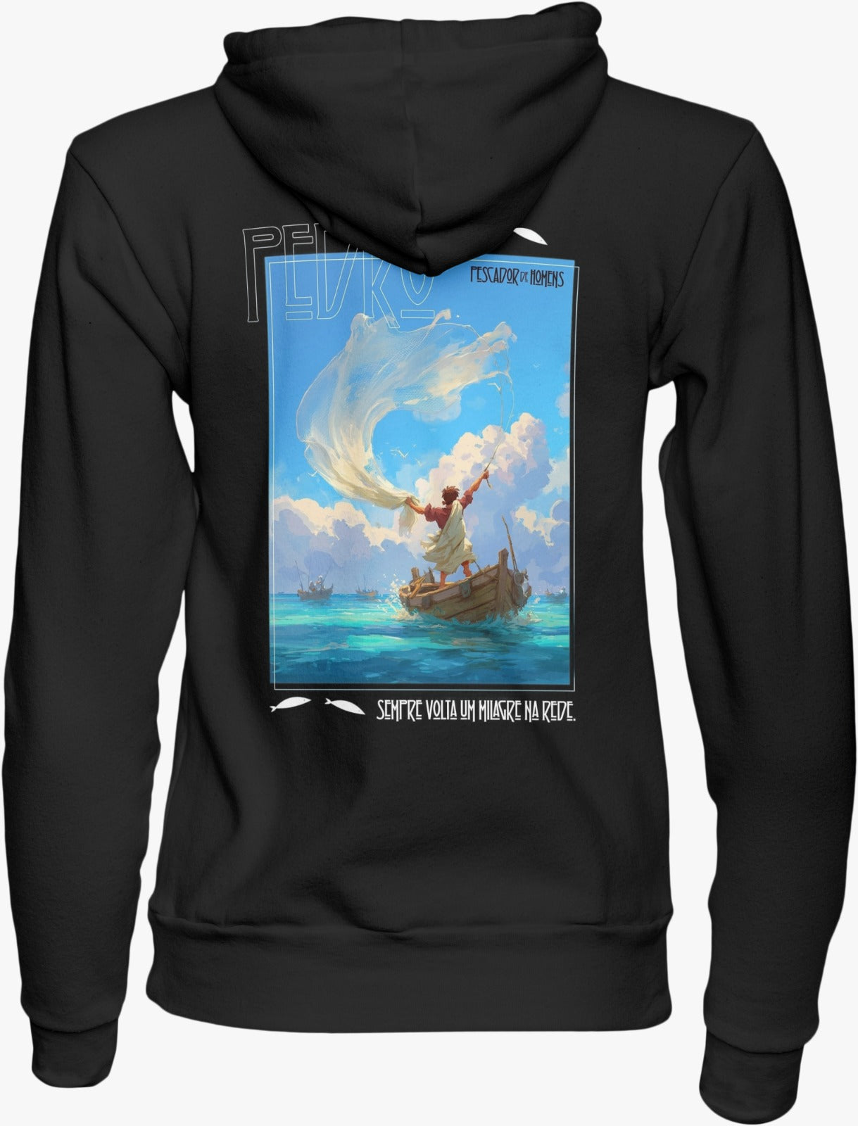 Hoodie Pescador de homens