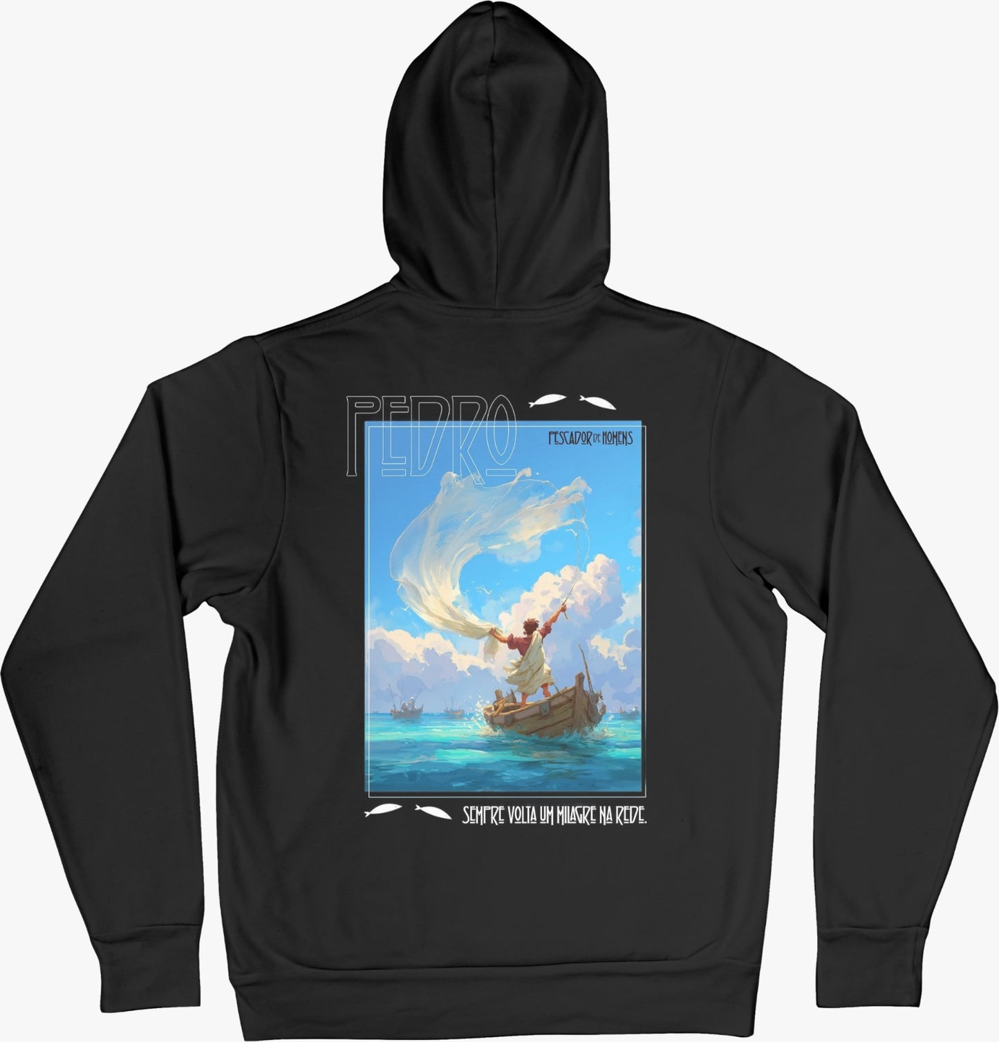 Hoodie Pescador de homens
