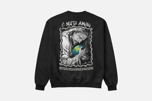 Sweatshirt s/ capuz É muito amor