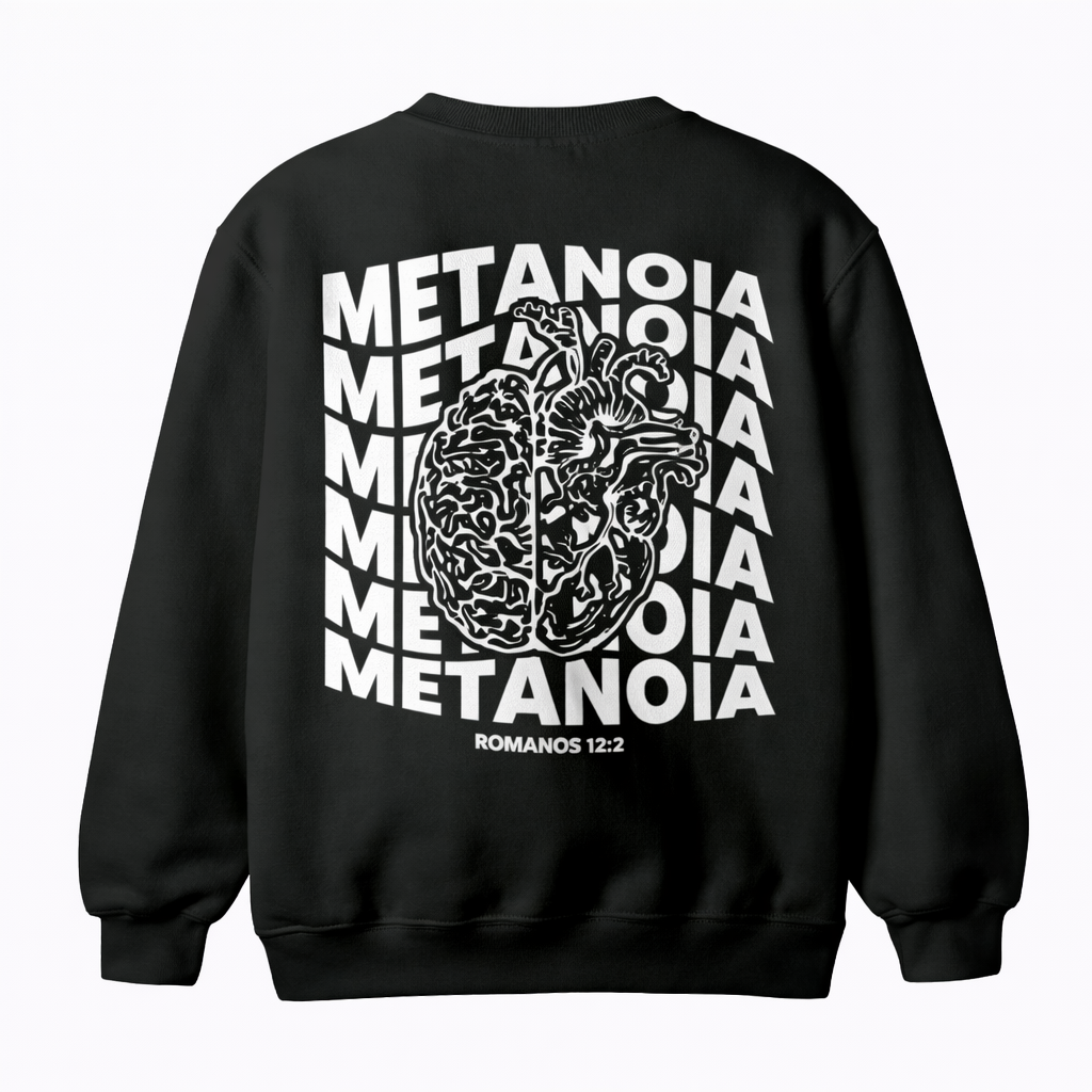 Sweatshirt s/ capuz Metanoia