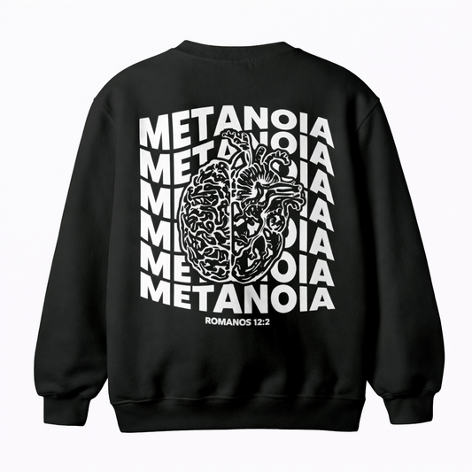 Sweatshirt s/ capuz Metanoia