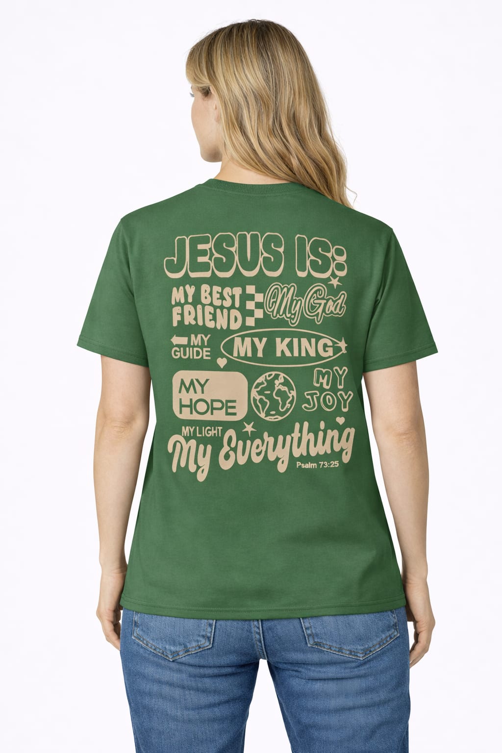 T-shirt Jesus is...
