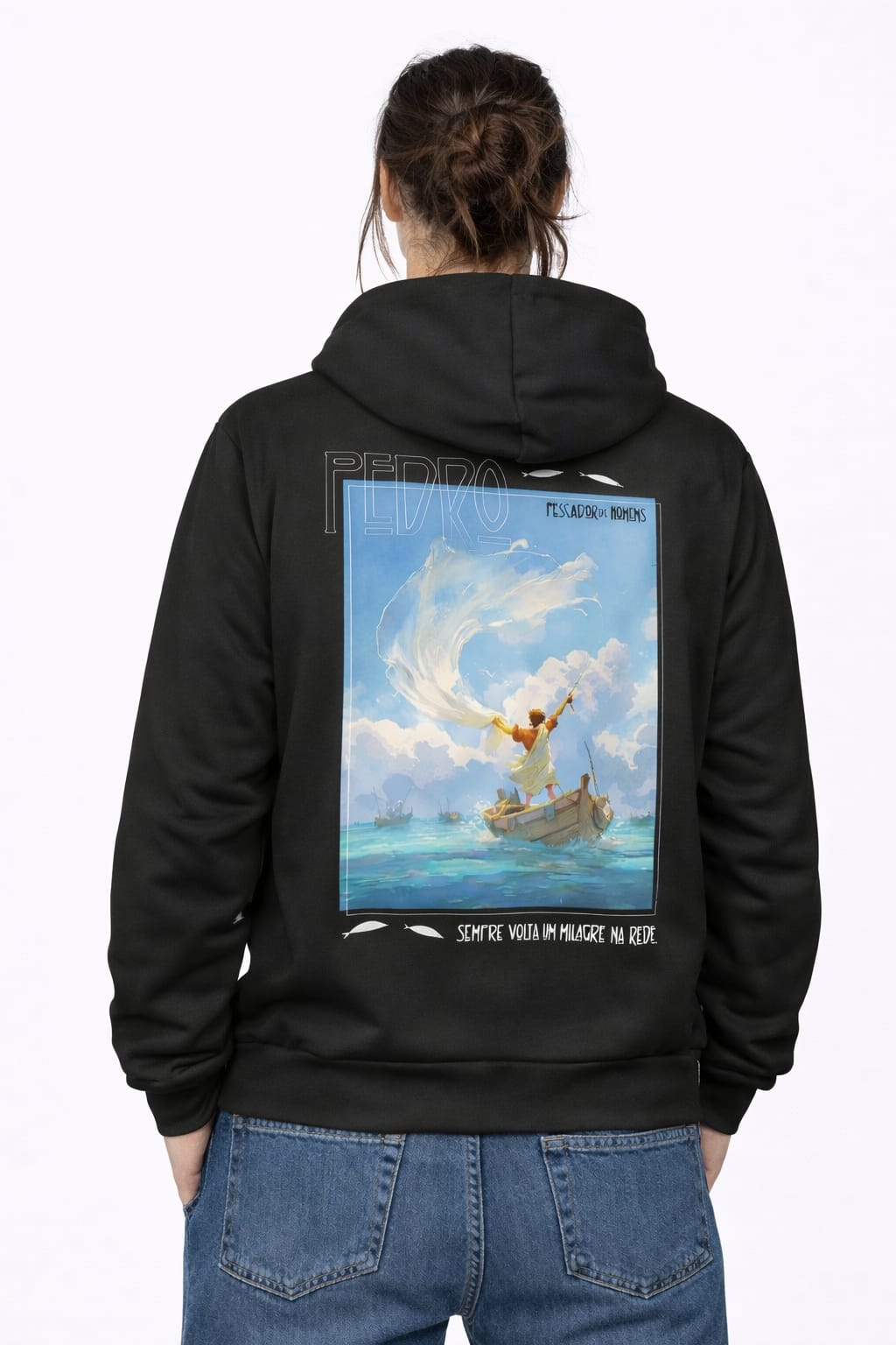 Hoodie Pescador de homens