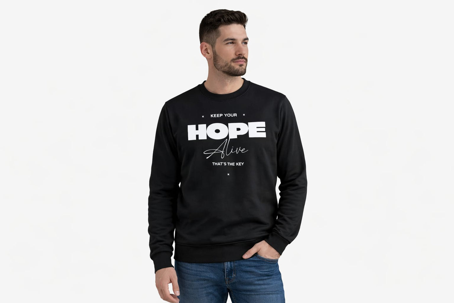 Sweatshirt s/ capuz Hope