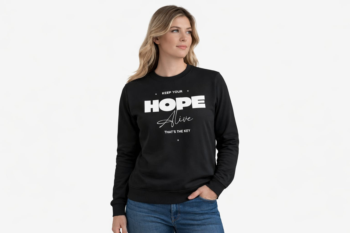 Sweatshirt s/ capuz Hope