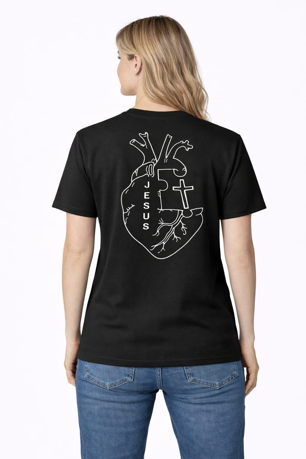 T-shirt Coração de Jesus